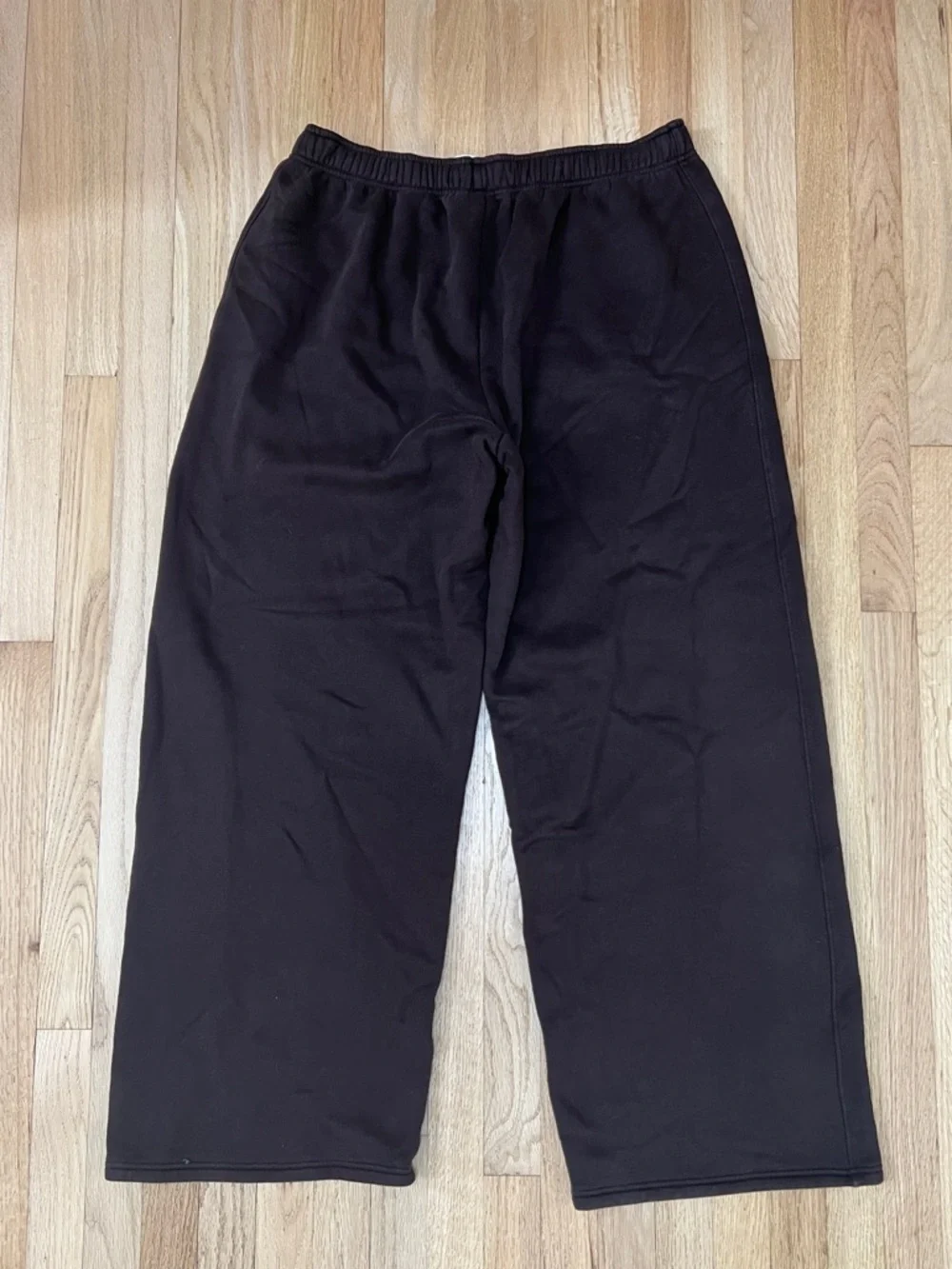 Offline by Aerie Wide Leg Sweatpants Deep Earth Chocolate Brown Womens XL‎ Long